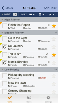 Toodledo Goal Setting App