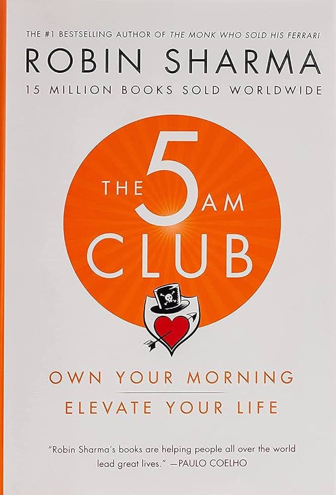 Book cover of The 5AM Club by Robin Sharma