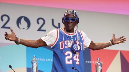 Flavor Flav puts in his bid to represent Team USA at the 2028 LA Olympics