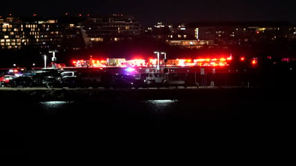 Passenger jet collides with helicopter while landing at Reagan Washington National Airport, FAA says