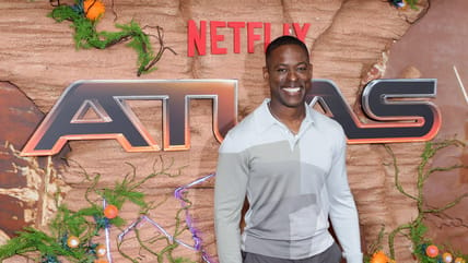 Sterling K. Brown on his role in Netflix’s sci-fi thriller ‘Atlas’: ‘I wanted to do something my 8-year-old son could watch’