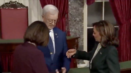 Senator Deb Fischer’s husband refuses to shake Kamala Harris’s hand and sparks backlash (WATCH)