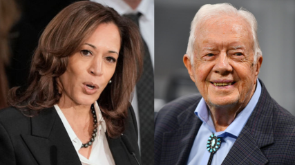 Harris returns love to ‘extraordinary’ Jimmy Carter with eulogy after winning his vote in 2024 election