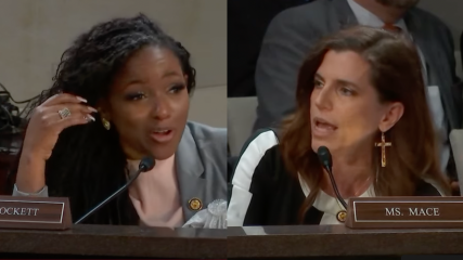 ‘Take it outside!’ Republican Nancy Mace threatens Democrat Jasmine Crockett amid committee debate