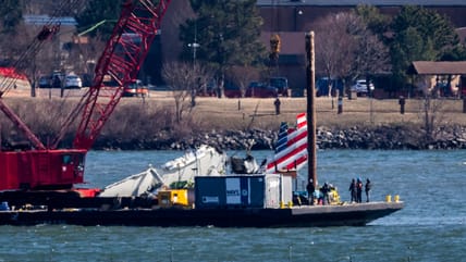 Remains of all 67 victims of the deadly plane and chopper collision near DC have been recovered