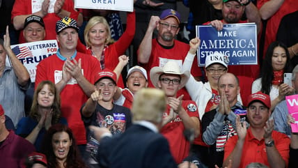 Man booted out of Trump rally for wearing Colin Kaepernick jersey