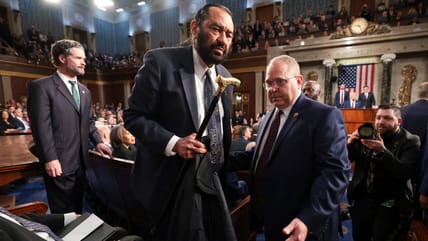 Texas Rep. Al Green unrepentant as he faces censure vote in House for disrupting Trump speech