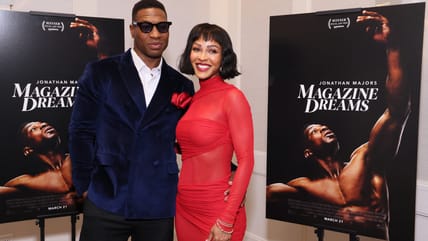 Jonathan Majors and Meagan Good are reportedly married