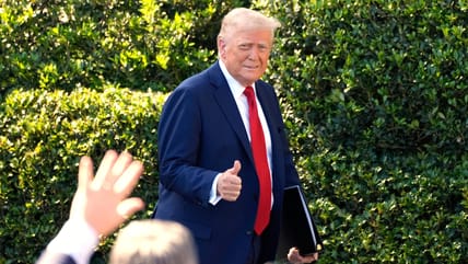 Trump marks his first 100 days in office with a rally in Michigan, a state rocked by his tariffs
