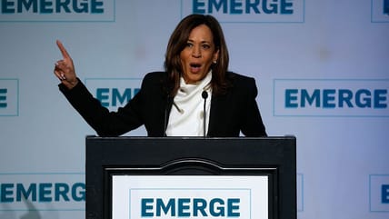 Kamala Harris warns of Trump inciting ‘constitutional crisis’ in first extensive speech since leaving office