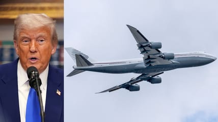 Trump says he’d be ‘stupid’ not to accept ‘free, very expensive airplane’ from Qatar despite legal challenges