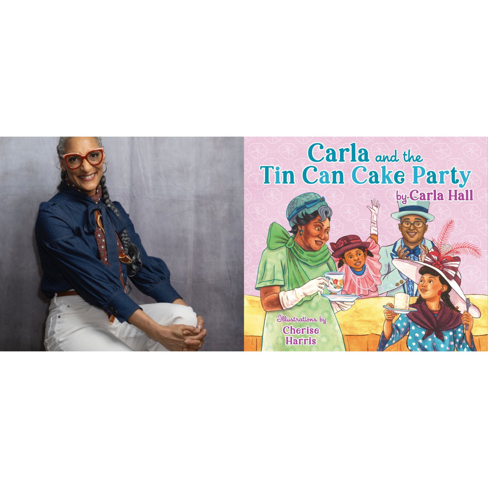Carla Hall To Share Special Family Recipe In New Children’s Book, ‘Carla And The Tin Can Cake Party’
