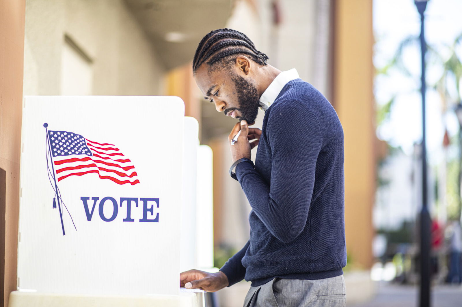 Black voters, Louisiana, maps