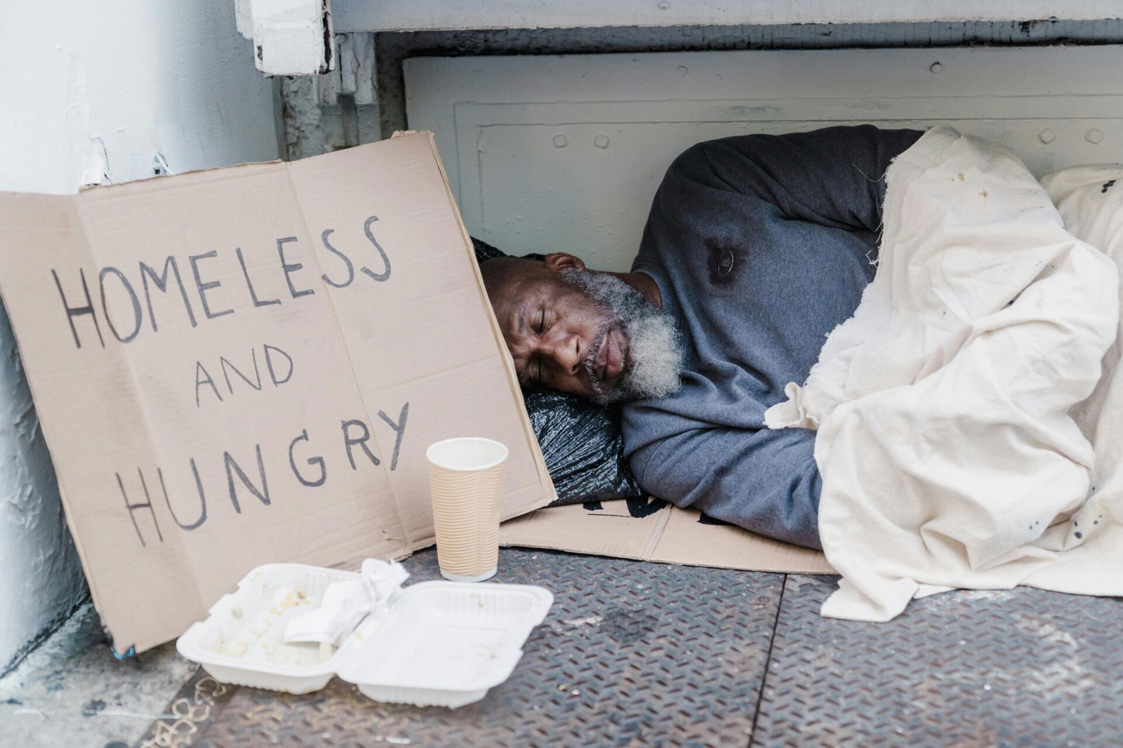 homeless, England, Blacks