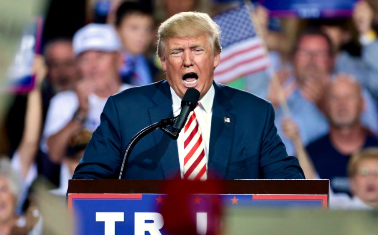 Donald Trump, rally, atlanta, FEMA