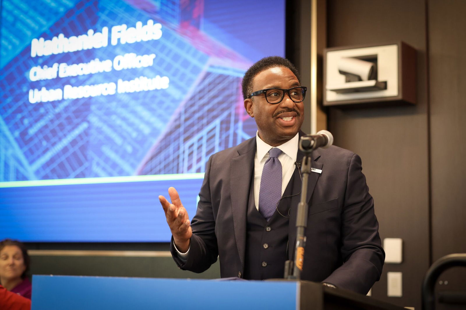 Urban Resource Institute CEO, Nathanial Fields