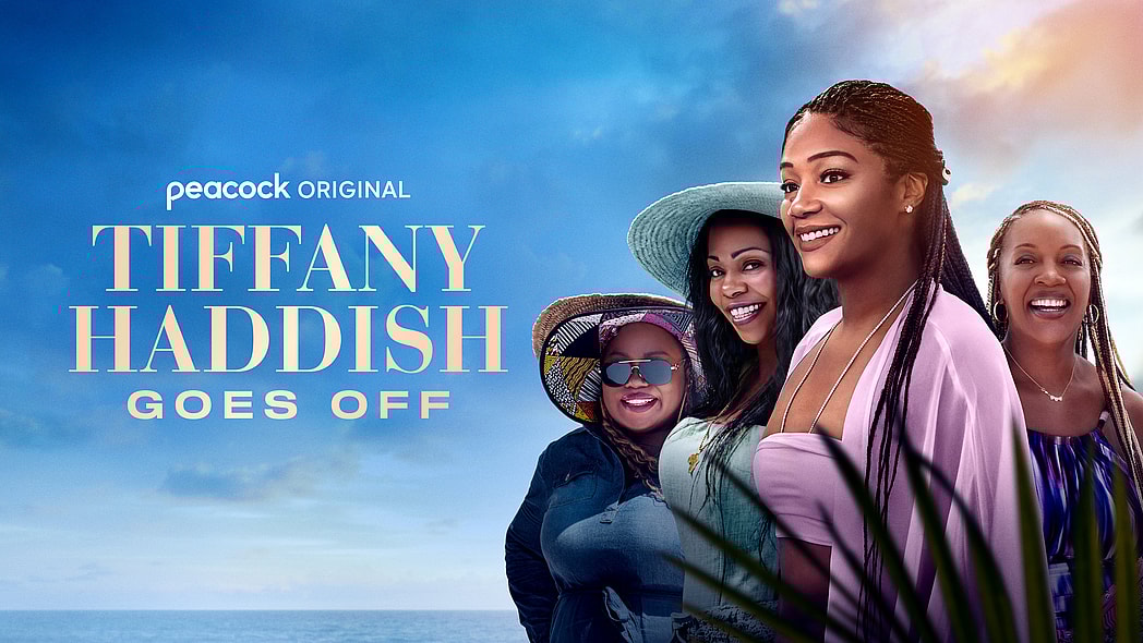 Tiffany Haddish, Selena Martin, Shermona Long, and Sparkle Clark, Tiffany Haddish Goes Off, Africa, Peacock, theGrio.com