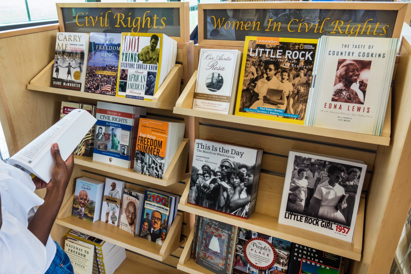 North Carolina, bookstore, liberation