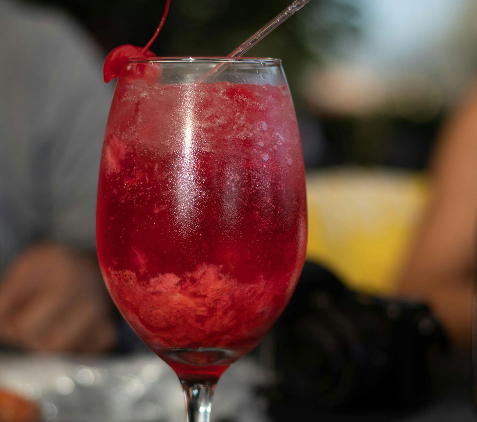 cherry fizz, dry January