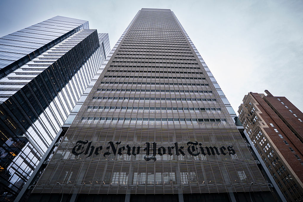 The New York Times Building in Manhattan