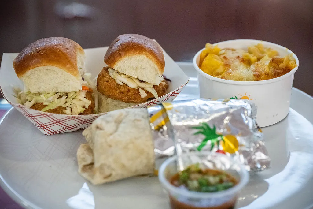 Los Angeles Unified School District Students Taste New Items For Their School Cafeterias