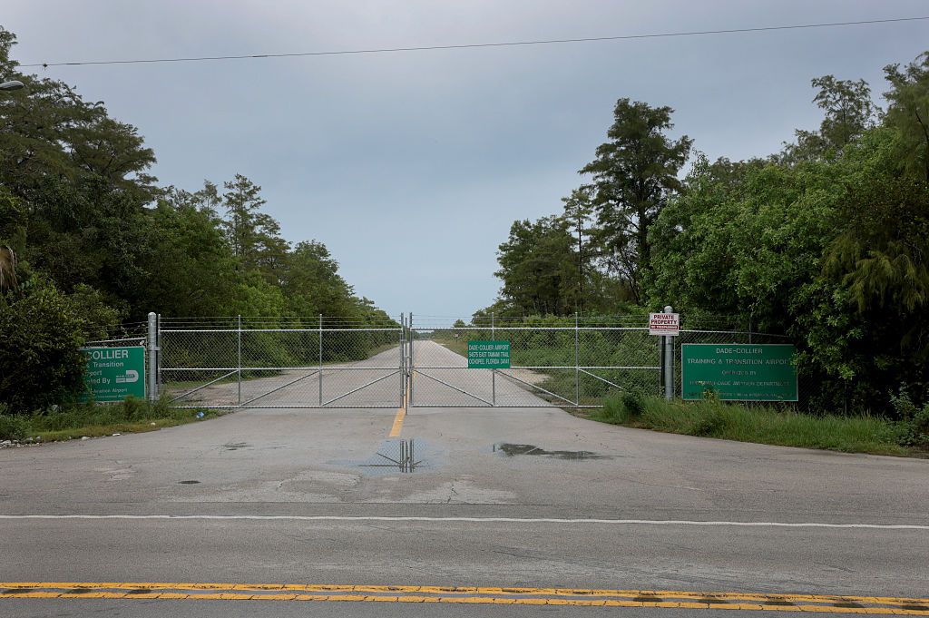 Dade-Collier Training and Transition Airport Returns To Normal Operation After Alligator Alcatraz Detention Center Closed