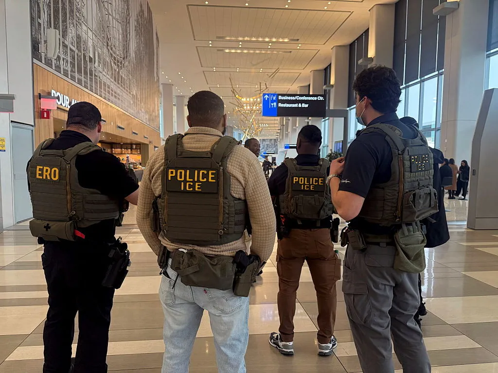 Immigration and Customs Enforcement Agents Assisting at LaGuardia Airport During a Partial Government Shutdown