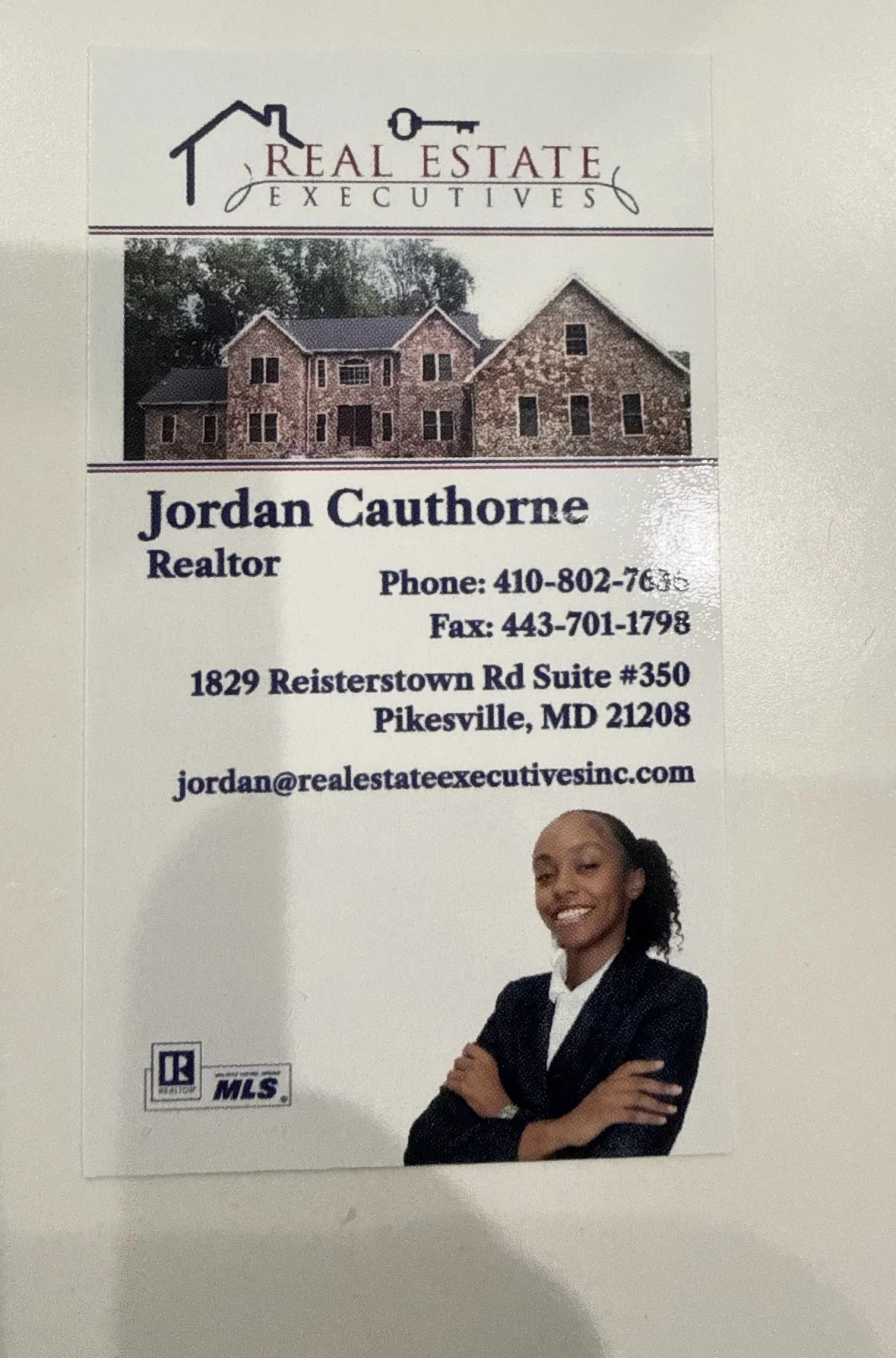 Realtor Jordan Cauthorne
