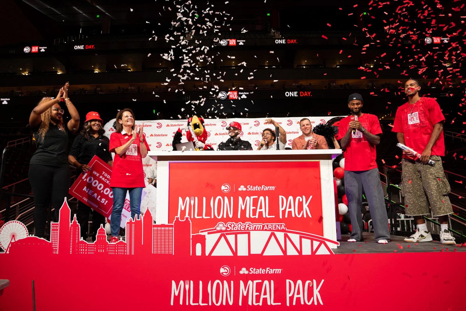 State Farm Arena, 026 Million Meal Pack initiative