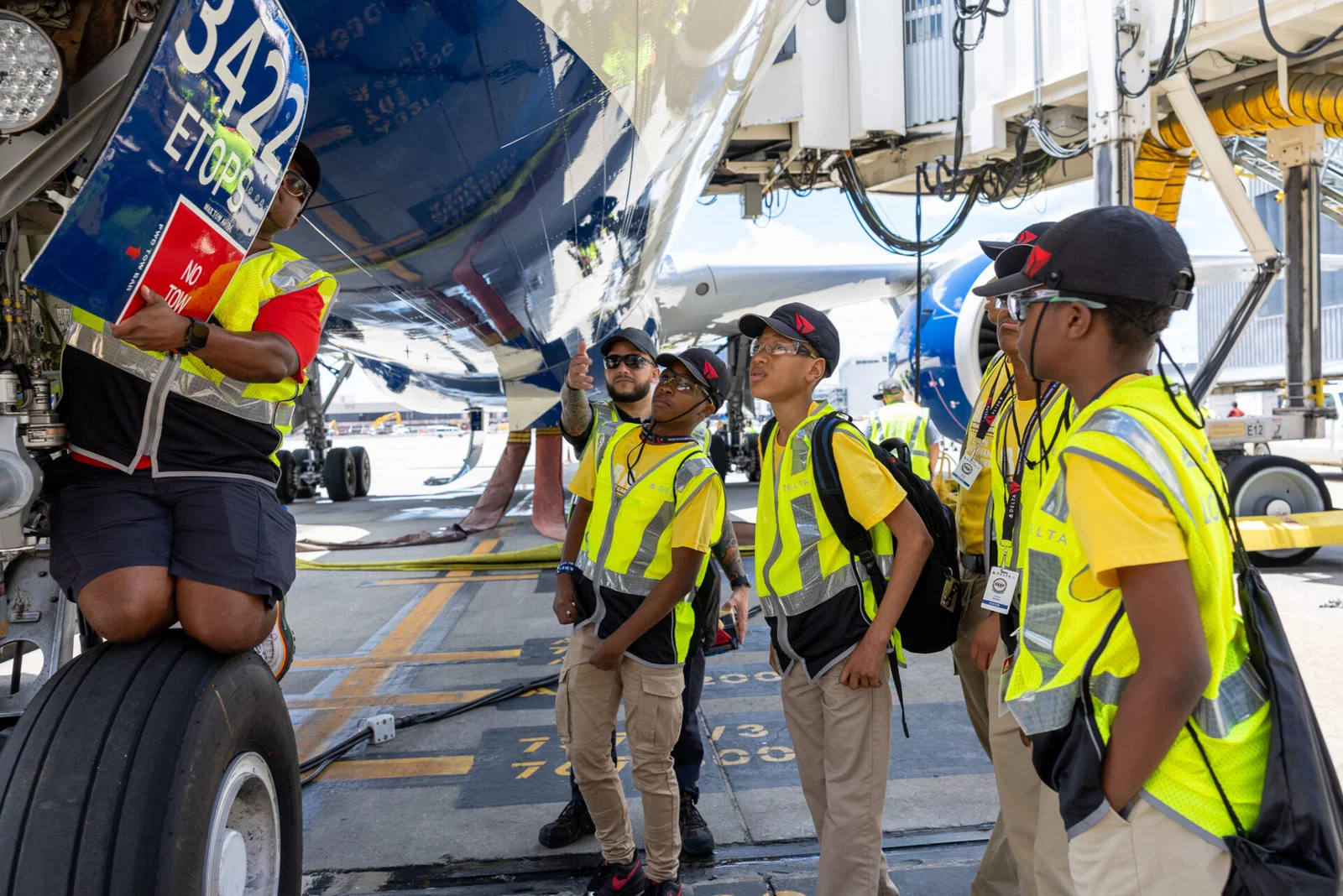 Atlanta Aviation Maintenance Academy hosted by Delta and the Organization of Black Aerospace Professionals
