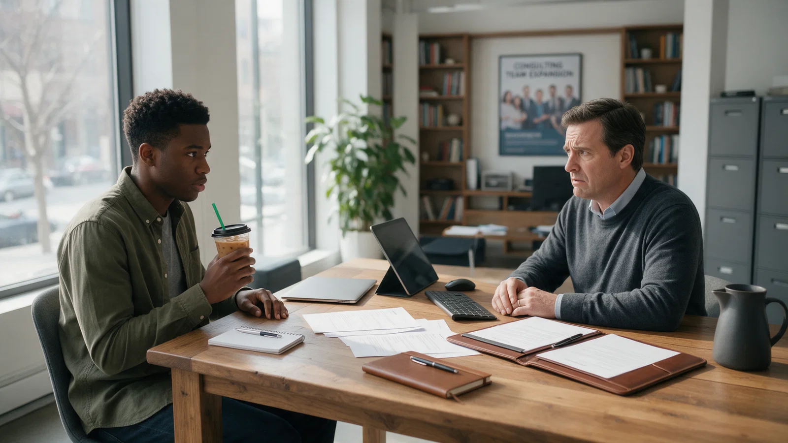 Gen Z professionals job interview