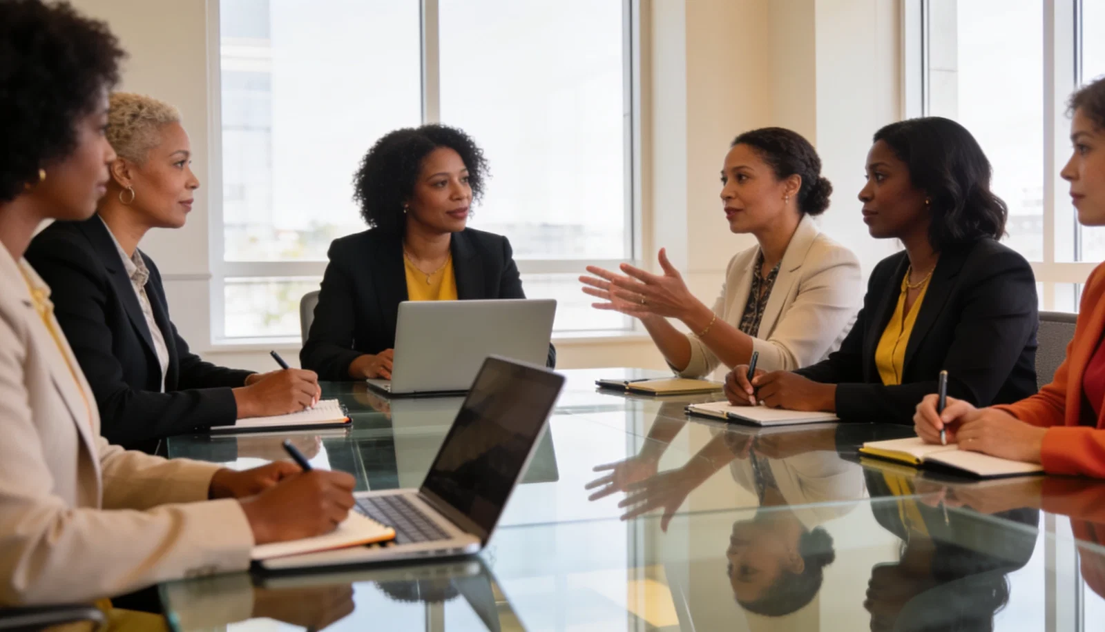 women leaders, visibility, balance