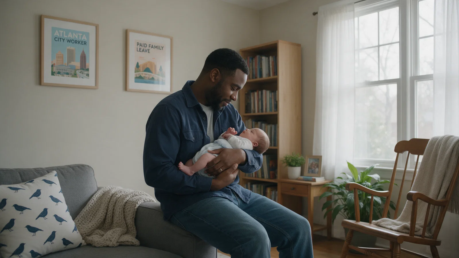 Atlanta city worker paid family leave