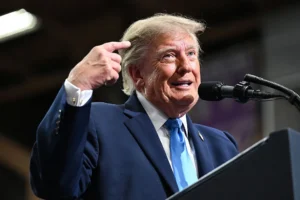 President Trump Attends Rally In Ohio For Republican Midterm Candidates