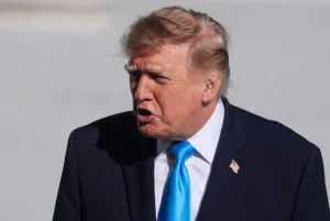 President Trump departs White House for Nebraska midterm campaign rally