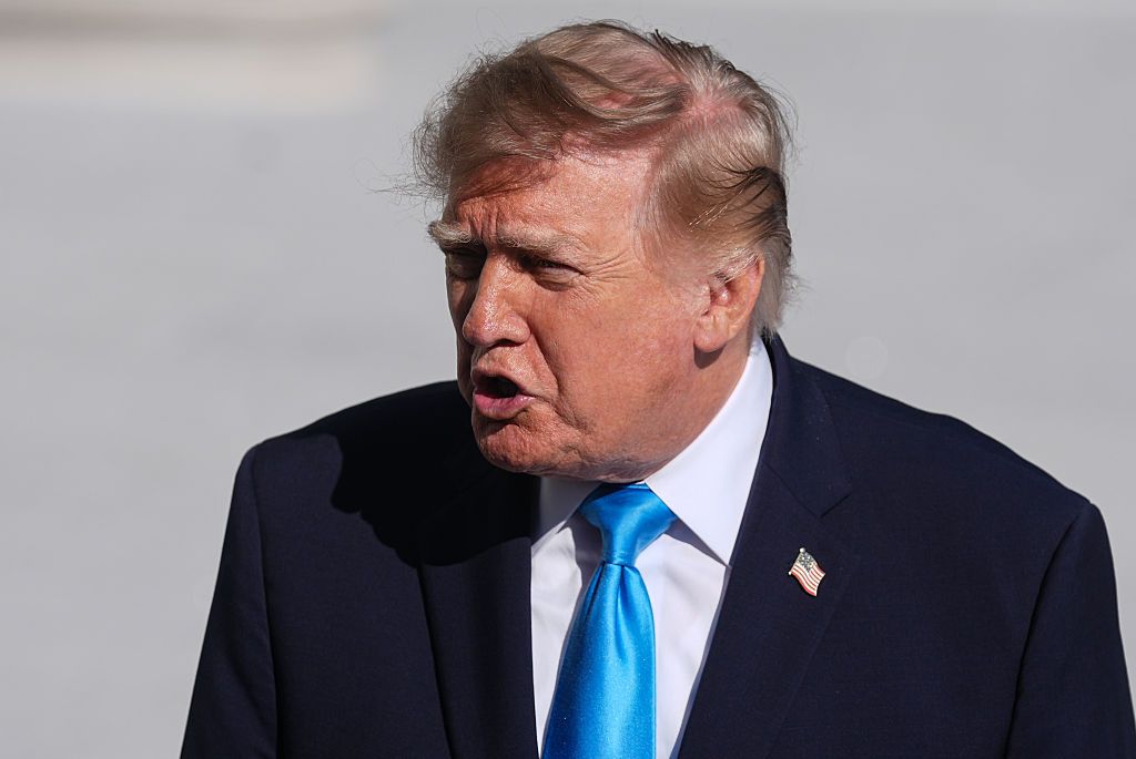 President Trump departs White House for Nebraska midterm campaign rally