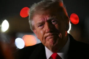 President Trump Arrives Back To D.C. After Tennessee Rally And Alabama