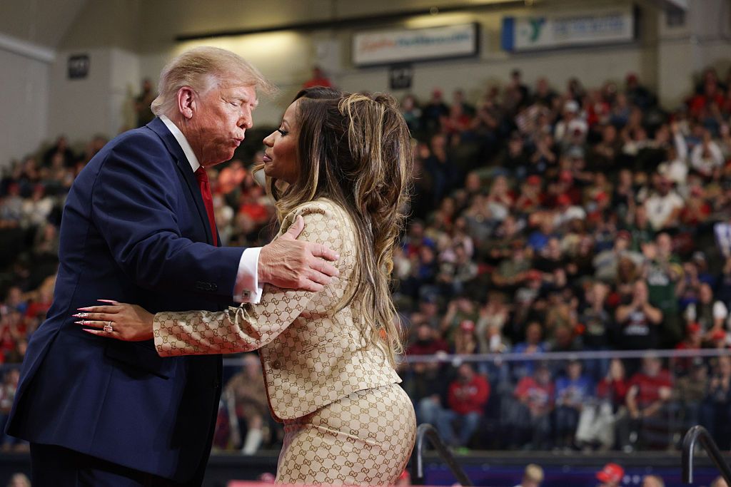 President Trump Holds Rally For Michigan Republican Candidates In Port Huron