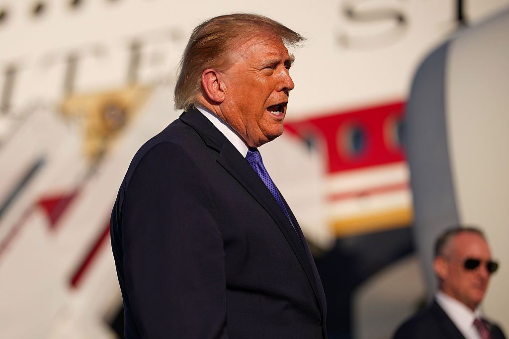 President Trump Travels To South Carolina