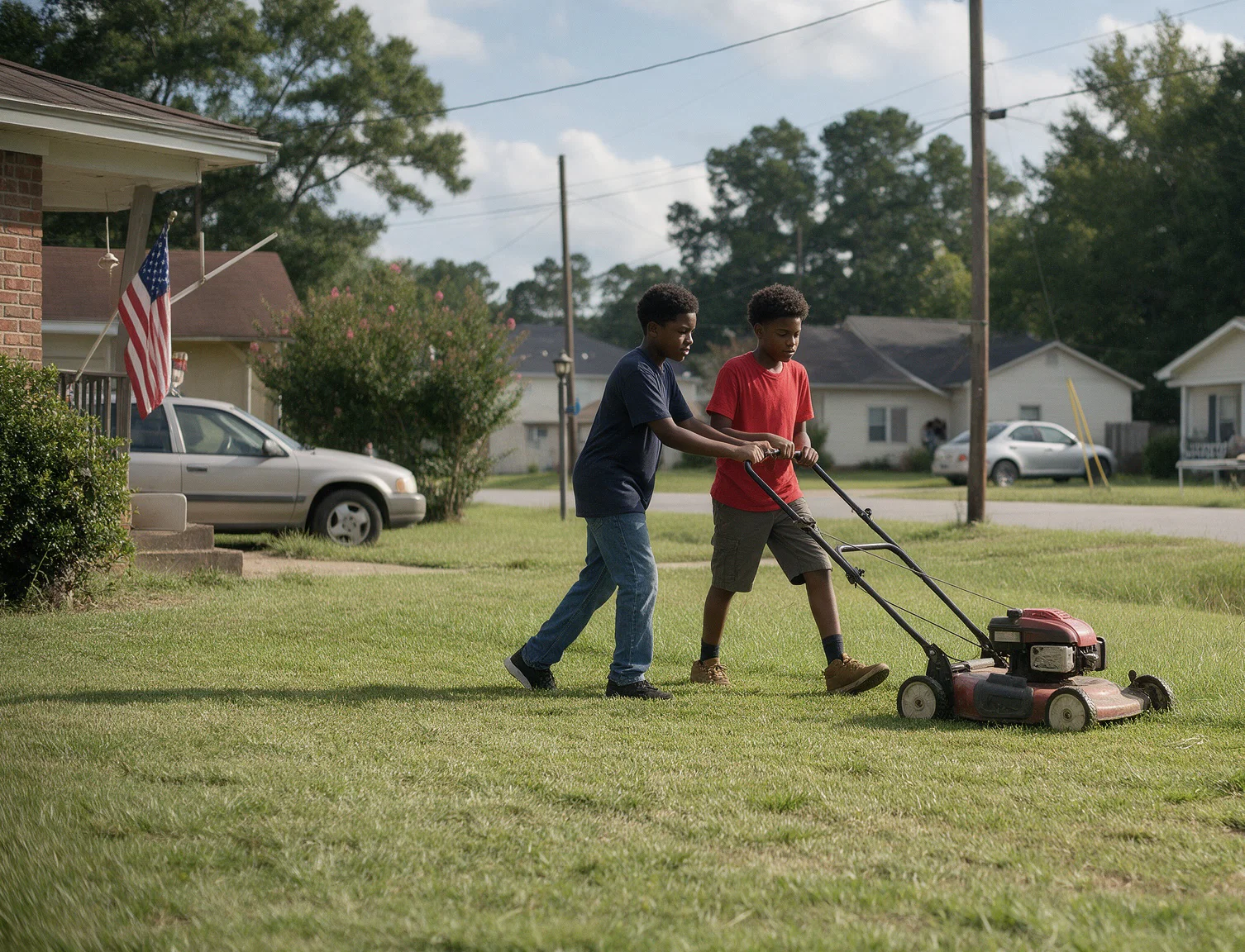 Lawn, mowing